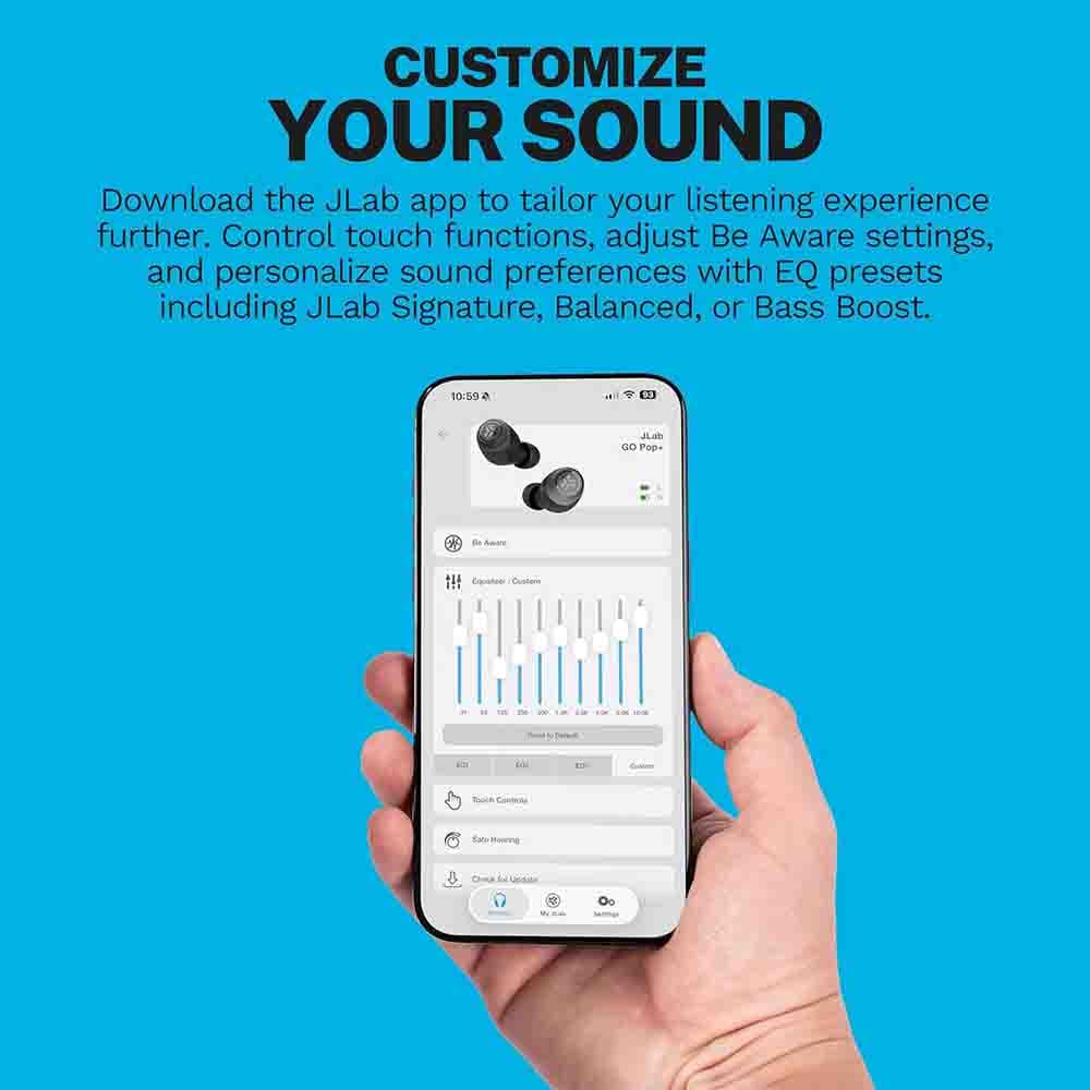 هدفون بی سیم JLab مدل Go Pop Plus — تصویر ۷