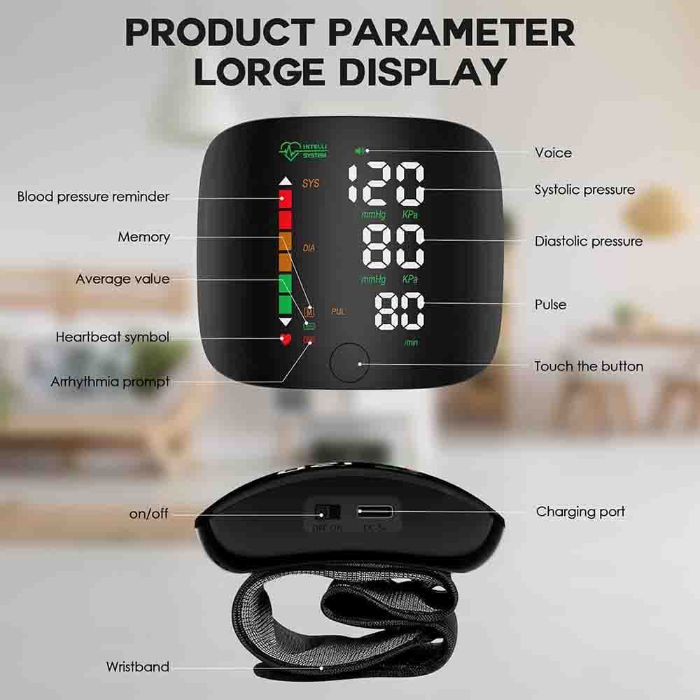 فشارسنج دیجیتال مچی Intelli System مدل WEB306 — تصویر ۲
