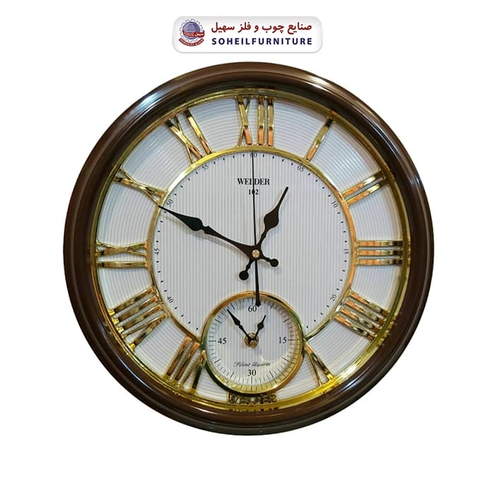 ساعت دیواری ولدر 102 موتور آرامگرد WELDER سهیل