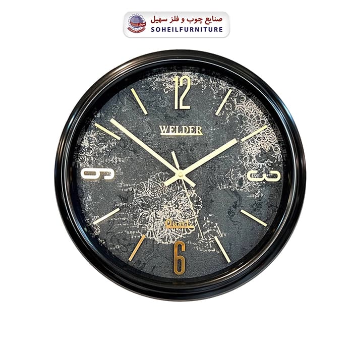 ساعت دیواری ولدر 100 موتور آرامگرد WELDER سهیل — تصویر ۷