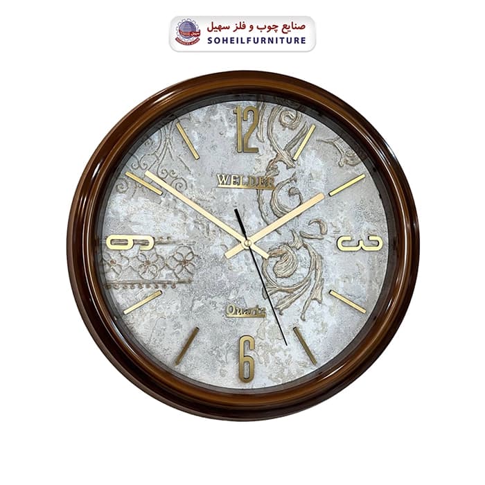 ساعت دیواری ولدر 100 موتور آرامگرد WELDER سهیل
