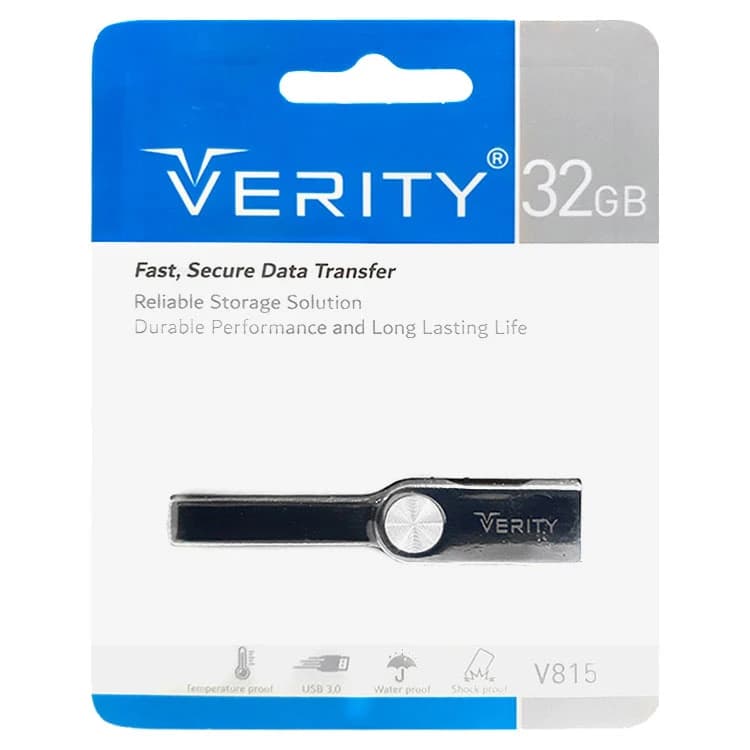 فلش مموری وریتی (Verity) مدل V815 ظرفیت 32 گیگابایت
