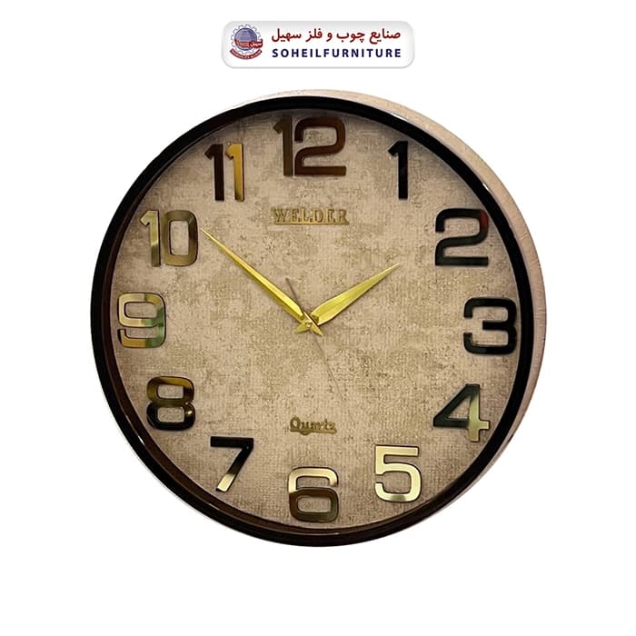 ساعت دیواری ولدر 5016 WELDER سهیل — تصویر ۳
