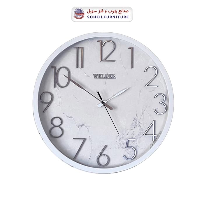 ساعت دیواری ولدر 404 WELDER سهیل — تصویر ۲