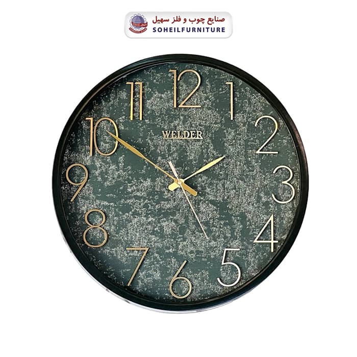 ساعت دیواری ولدر 404 WELDER سهیل — تصویر ۴