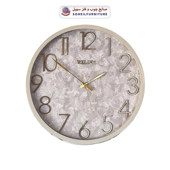 ساعت دیواری ولدر 404 WELDER سهیل — تصویر ۸