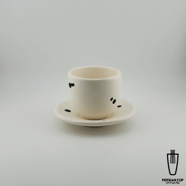 فنجان اسپرسو دبل باداب مدل کایندلی کاو (100ml)