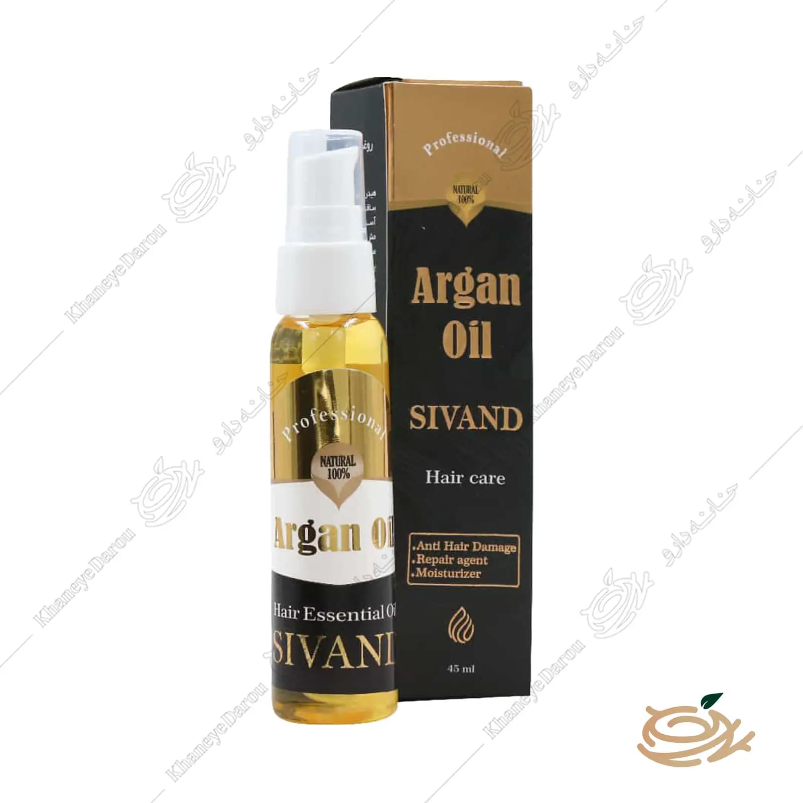 روغن آرگان سیوند مناسب مو 45 میلی لیتر — تصویر ۸