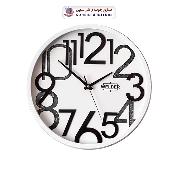ساعت دیواری ولدر 401 WELDER سهیل — تصویر ۲