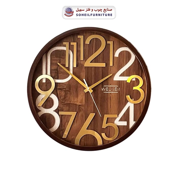 ساعت دیواری ولدر 401 WELDER سهیل — تصویر ۳
