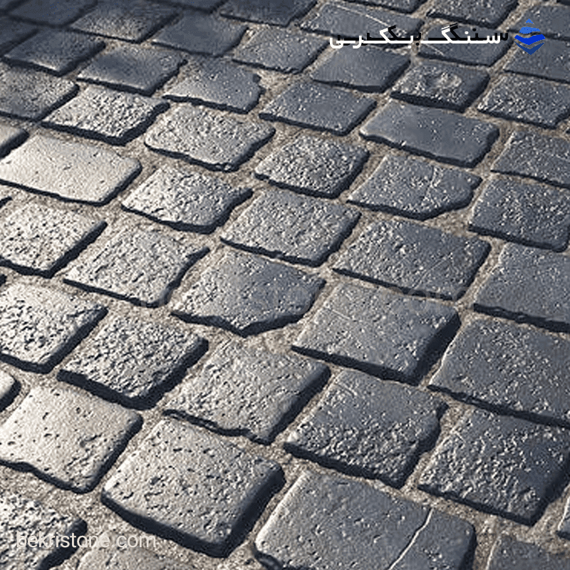 سنگ کوبیک لاشتر مشکی — تصویر ۳