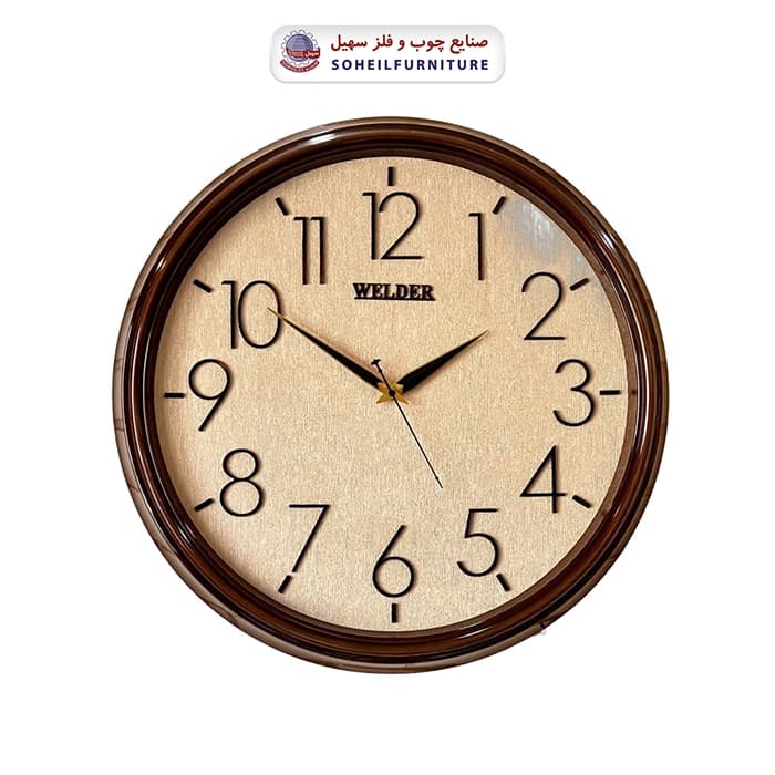 ساعت دیواری ولدر 645 WELDER سهیل — تصویر ۲