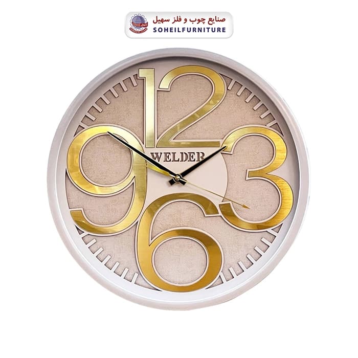 ساعت دیواری ولدر 402 WELDER سهیل — تصویر ۳