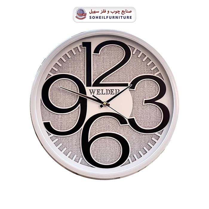 ساعت دیواری ولدر 402 WELDER سهیل — تصویر ۸