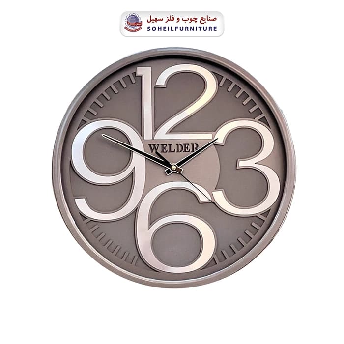 ساعت دیواری ولدر 402 WELDER سهیل — تصویر ۷