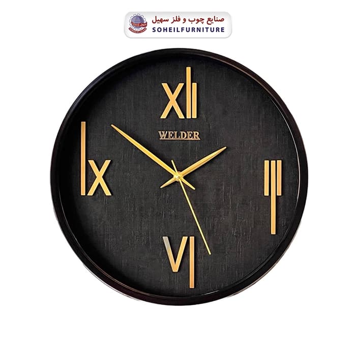 ساعت دیواری ولدر 403 یونانی WELDER سهیل — تصویر ۲