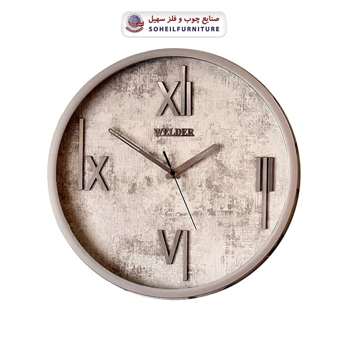 ساعت دیواری ولدر 403 یونانی WELDER سهیل — تصویر ۴
