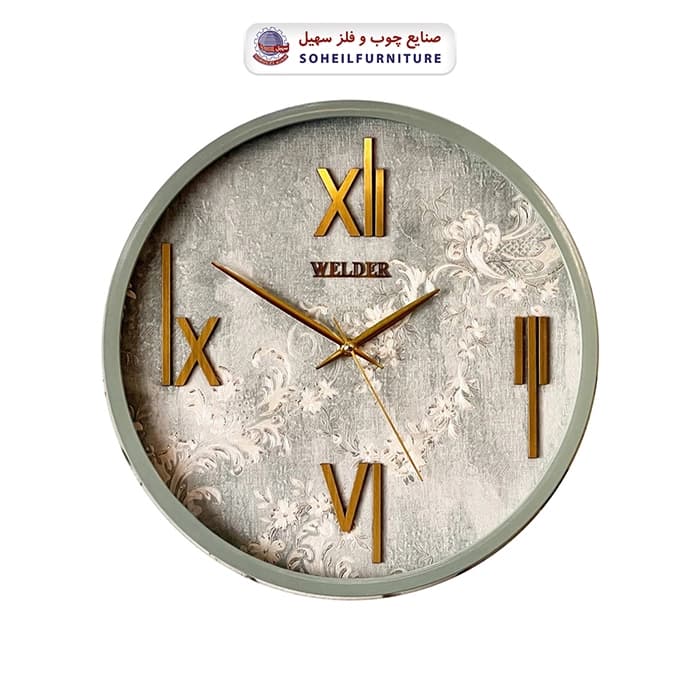 ساعت دیواری ولدر 403 یونانی WELDER سهیل — تصویر ۶