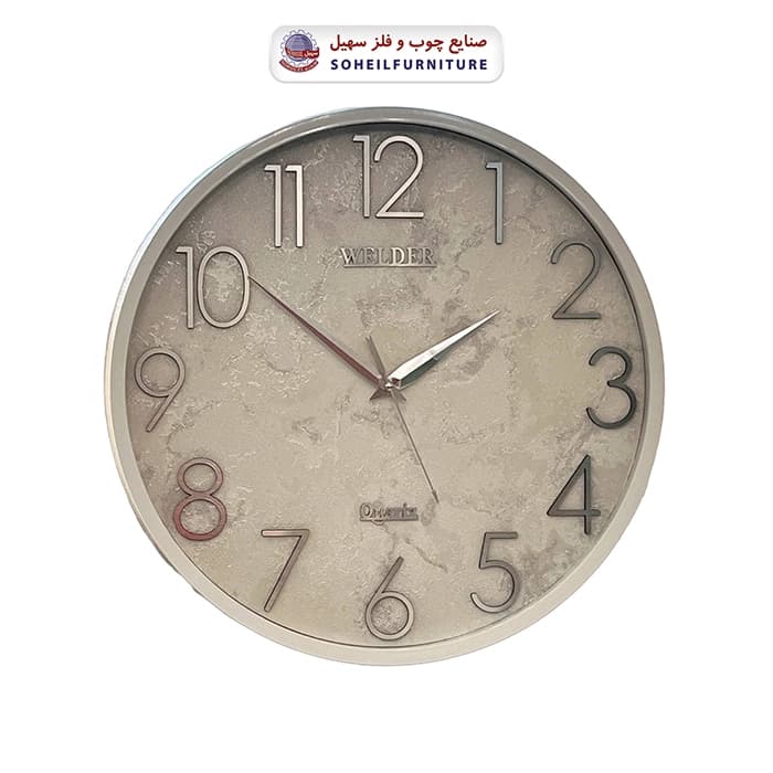 ساعت دیواری ولدر 5010 WELDER سهیل — تصویر ۳