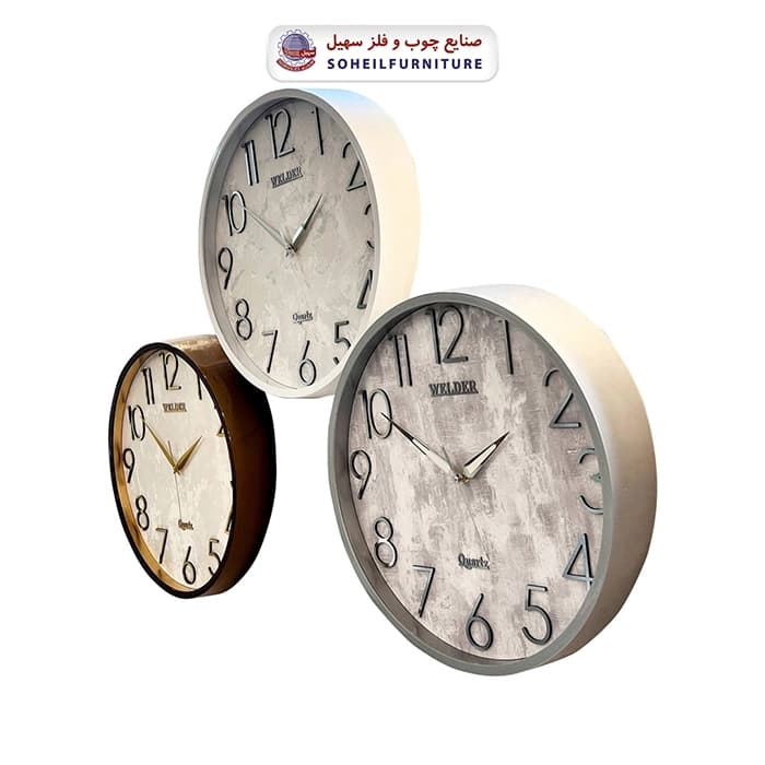 ساعت دیواری ولدر 5010 WELDER سهیل — تصویر ۴