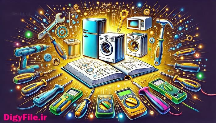 کامل‌ترین کتاب آموزش تعمیر لوازم خانگی