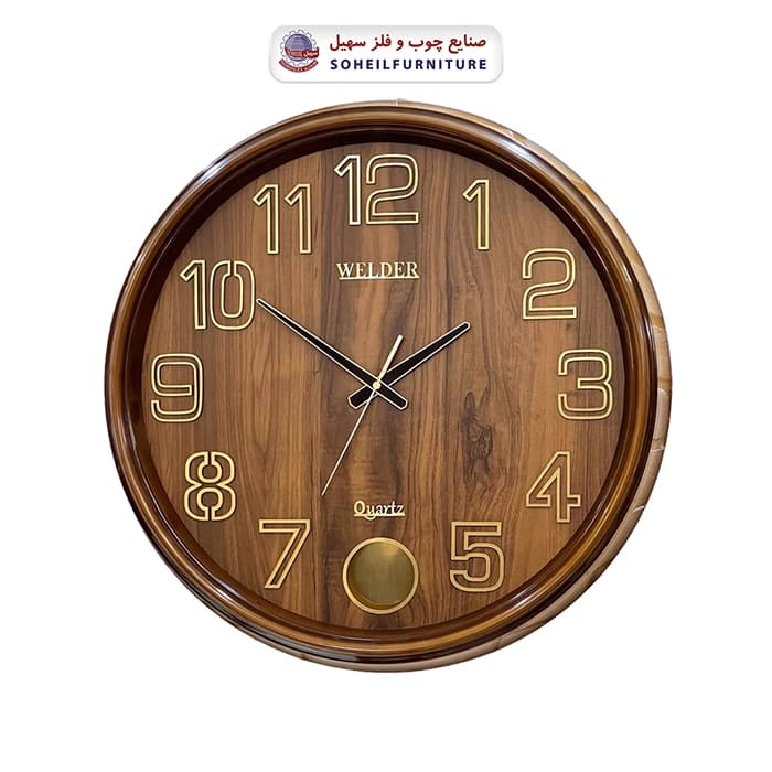 ساعت دیواری ولدر 632 پاندول دار WELDER سهیل