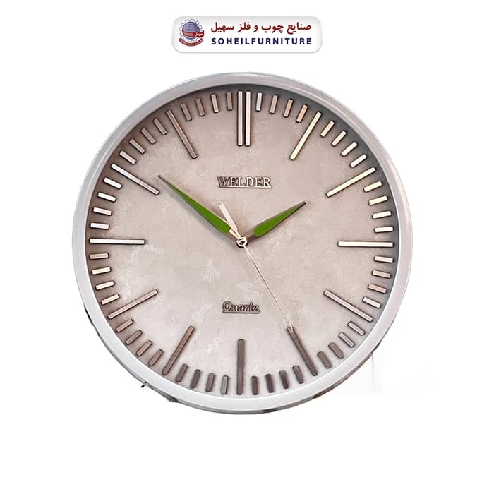 ساعت دیواری ولدر 400 WELDER سهیل — تصویر ۶