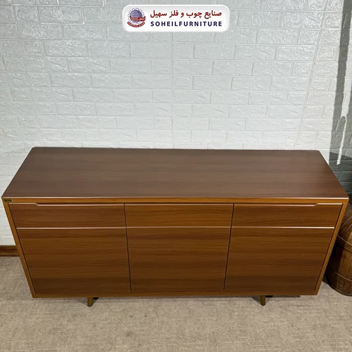 آینه کنسول چوبی مدرن مدل 124 سهیل(روکش ضدآب و ضدخش وکیوم) — تصویر ۸