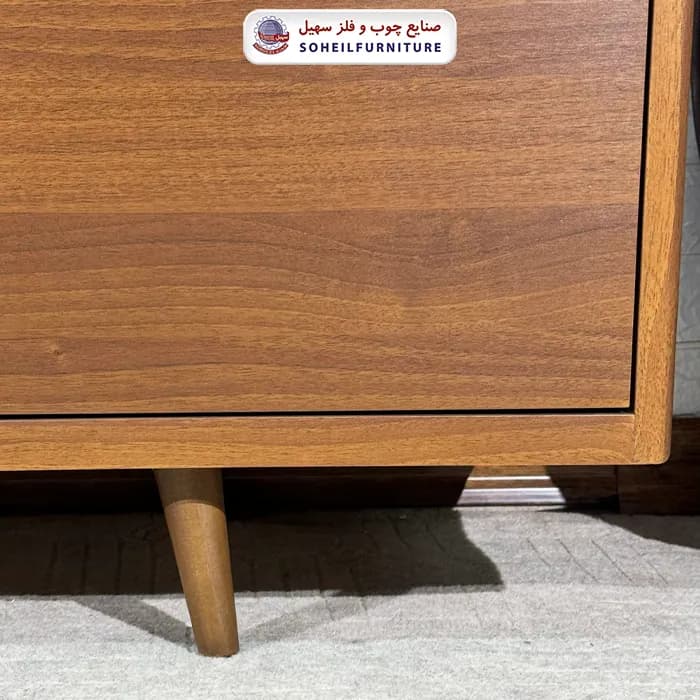 آینه کنسول چوبی مدرن مدل 124 سهیل(روکش ضدآب و ضدخش وکیوم) — تصویر ۶