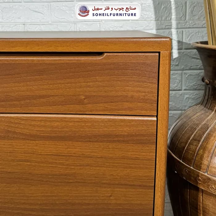 آینه کنسول چوبی مدرن مدل 124 سهیل(روکش ضدآب و ضدخش وکیوم) — تصویر ۷