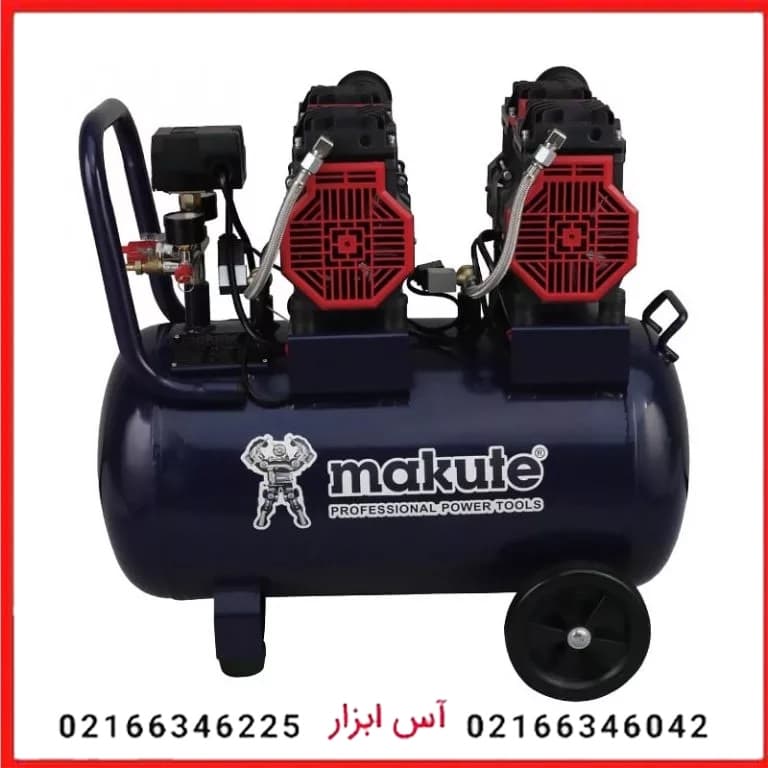پمپ باد 50 لیتری دو موتوره ماکوت مدل MK5050 — تصویر ۲