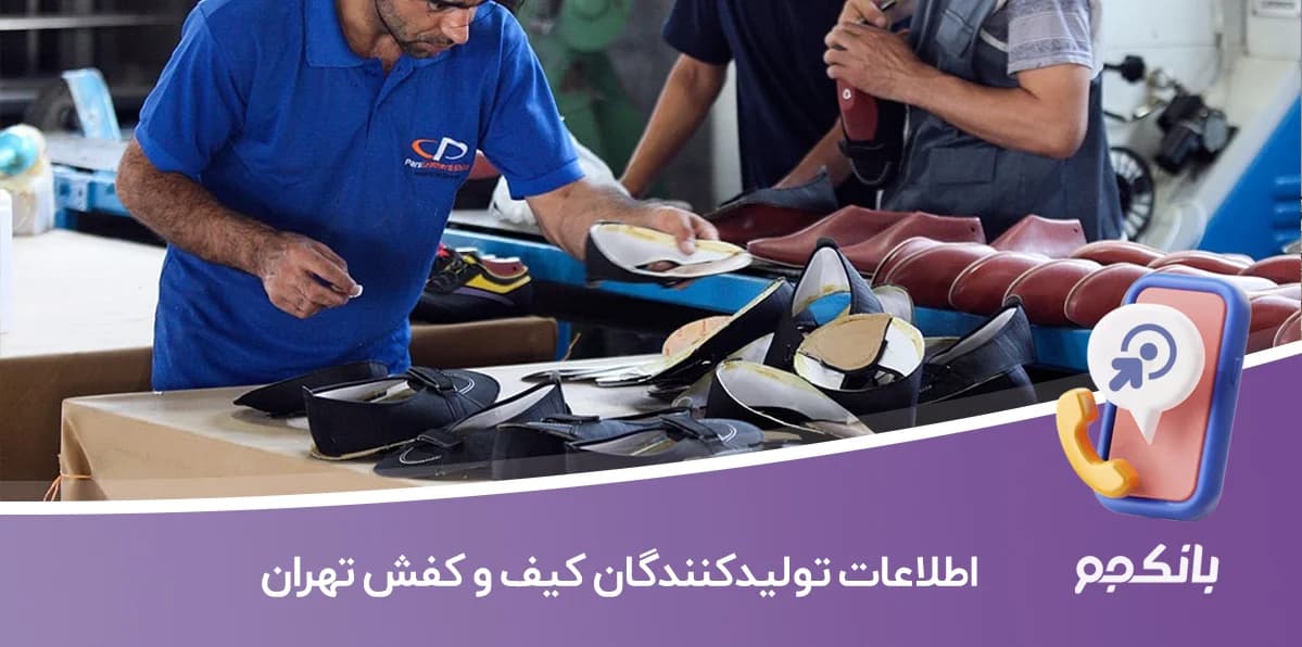 اطلاعات تولیدکنندگان کیف و کفش تهران