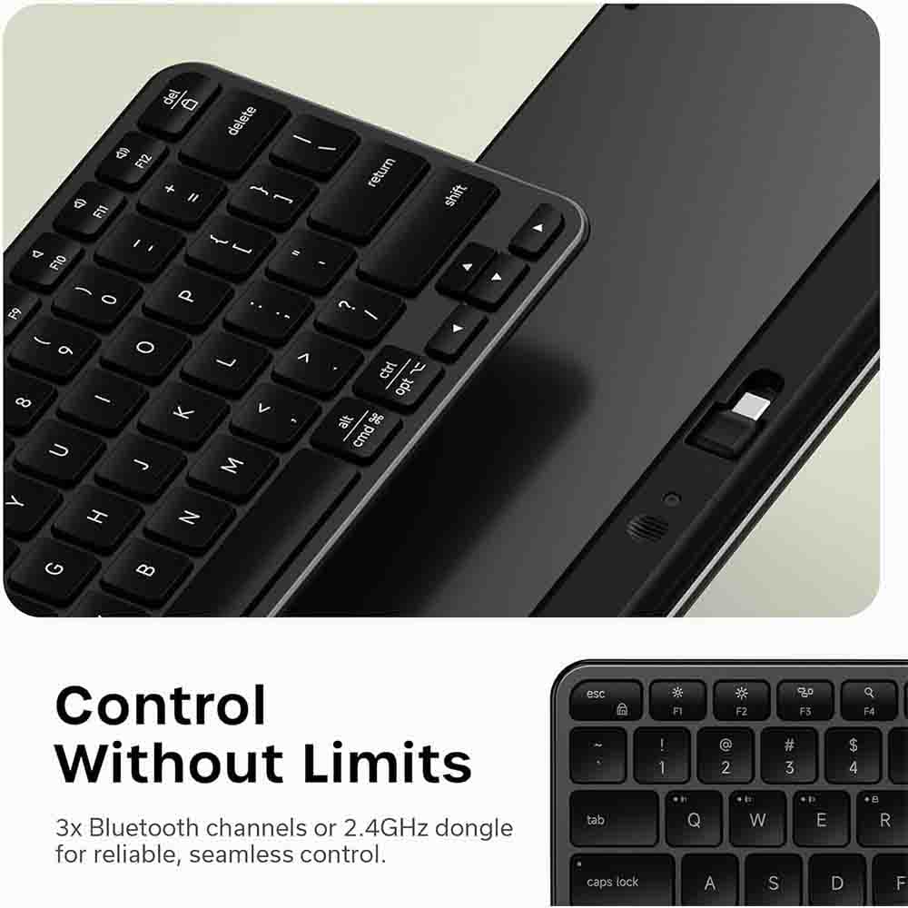 کیبورد بی سیم Satechi مدل Slim EX1 — تصویر ۳
