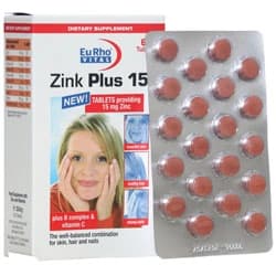 زینک پلاس یوروویتال 15 میلی گرمی — تصویر ۶
