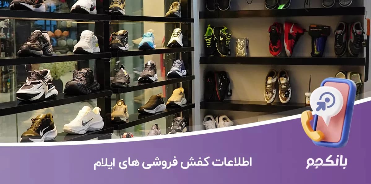 اطلاعات کفش فروشی های ایلام