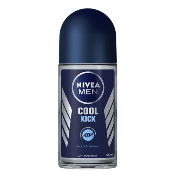 مام رول مردانه کول کیک نیوا (اصل دو لیبل) Nivea Men Cool Kick Roll Deodorant 48H
