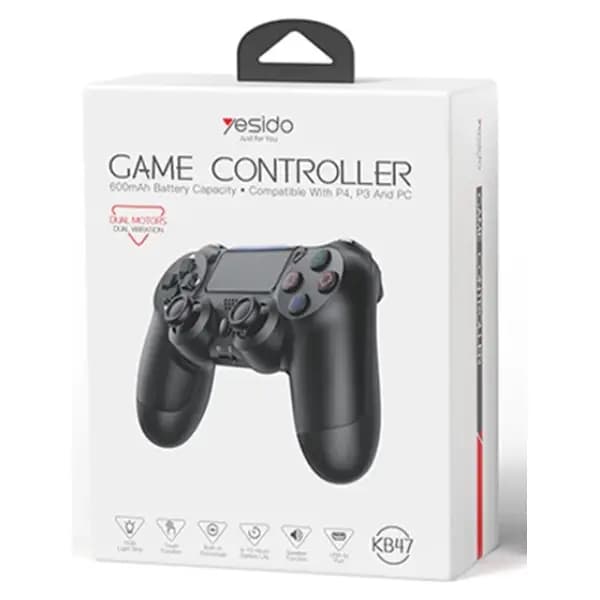 دسته بازی بی سیم یسیدو مدل Yesido KB47 Bluetooth 5.0 Wireless PS4 Game Controller — تصویر ۳