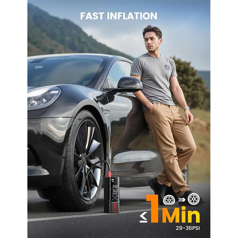 پمپ باد Lamicall مدل VHEP01-N با قدرت 150PSI — تصویر ۷