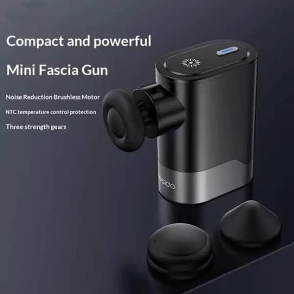 ماساژور تفنگی قابل حمل یسیدو مدل Yesido MG61 Mini Portable Massage Gun — تصویر ۲