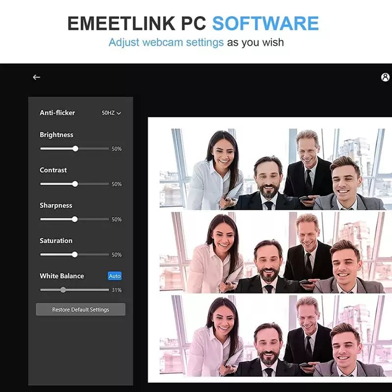 وب کم EMEET مدل C960 HD 1080p — تصویر ۲