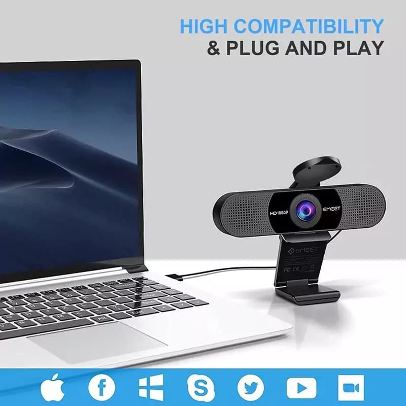 وب کم EMEET مدل C960 HD 1080p — تصویر ۴