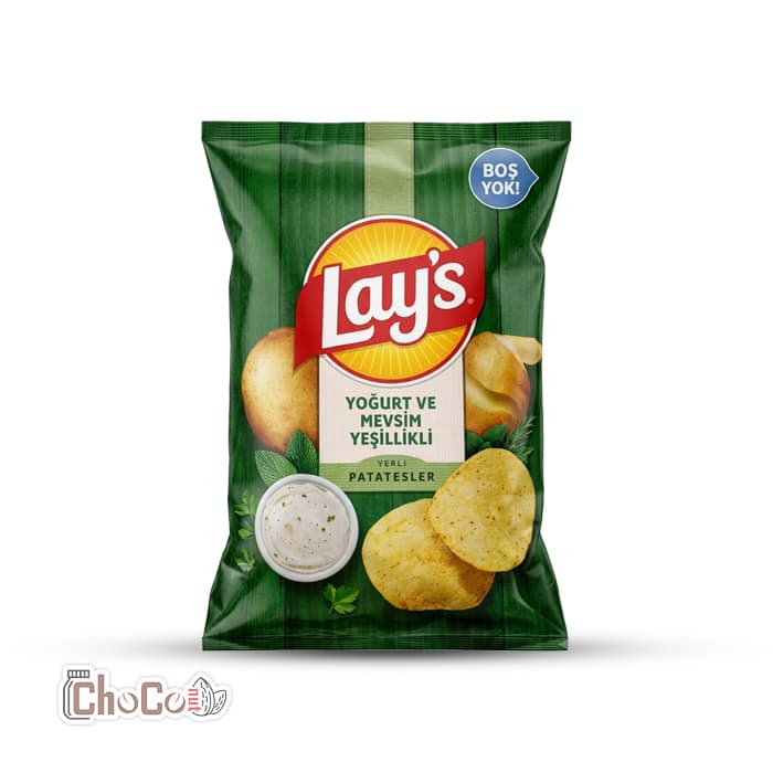 چیپس لیز با طعم ماست و سبزیجات | Lay’s Yoğurt ve Mevsim Yeşillikli