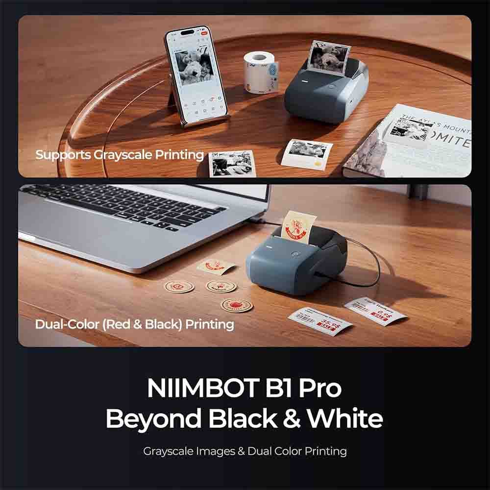 پرینتر لیبل زن NIIMBOT مدل B1 Pro (استوک در حد نو) — تصویر ۸