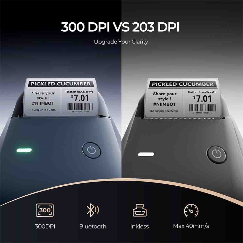 پرینتر لیبل زن NIIMBOT مدل B1 Pro (استوک در حد نو) — تصویر ۲