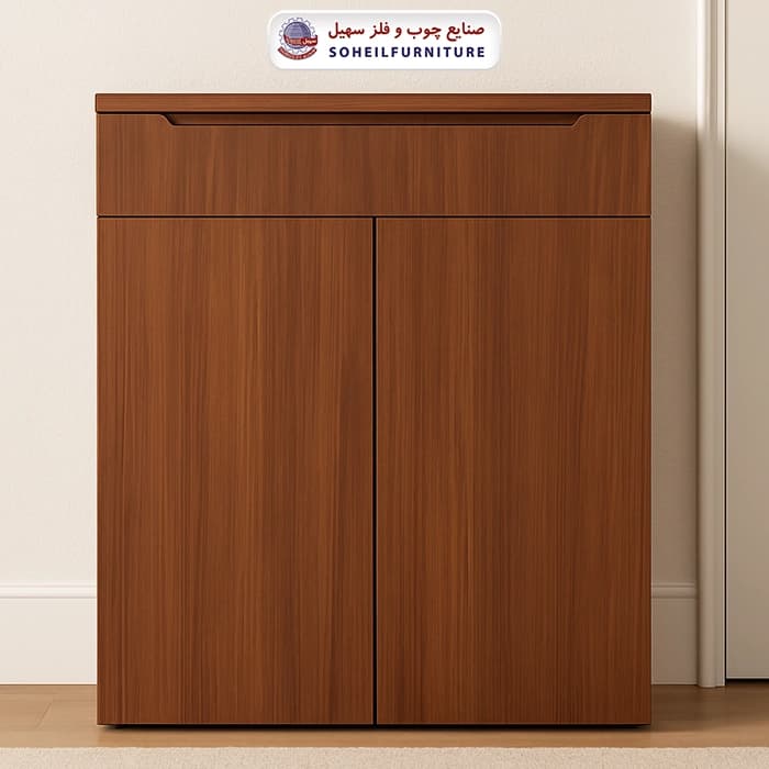جاکفشی تمام ام دی اف مدل 124 بدون پایه سهیل