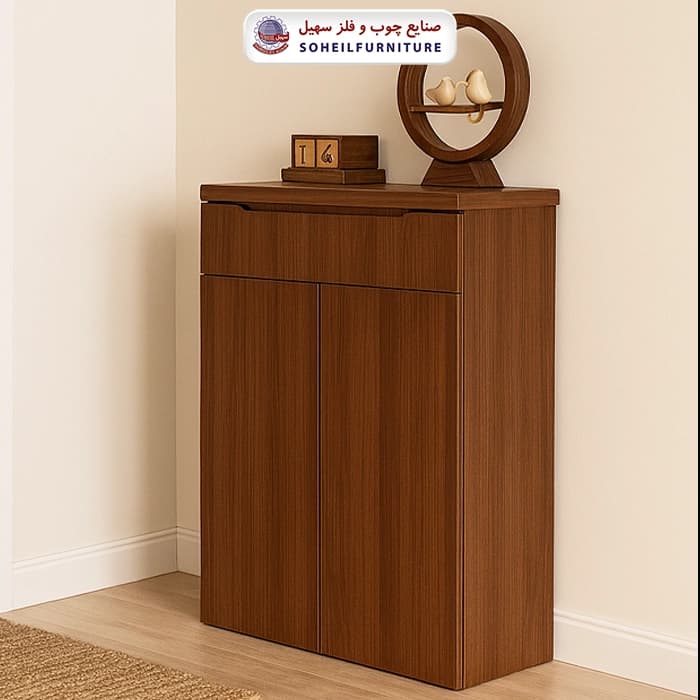 جاکفشی تمام ام دی اف مدل 124 بدون پایه سهیل — تصویر ۲