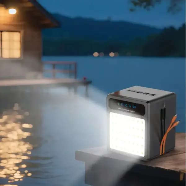 پاوربانک خورشیدی 20000 هزار 22.5 وات با کابل داخلی پرودو مدل Porodo Laros Solar with 22.5W Fast Charging — تصویر ۶