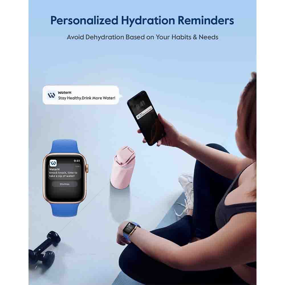 بطری آب هوشمند 1 لیتری WATERH مدل BOOST — تصویر ۲