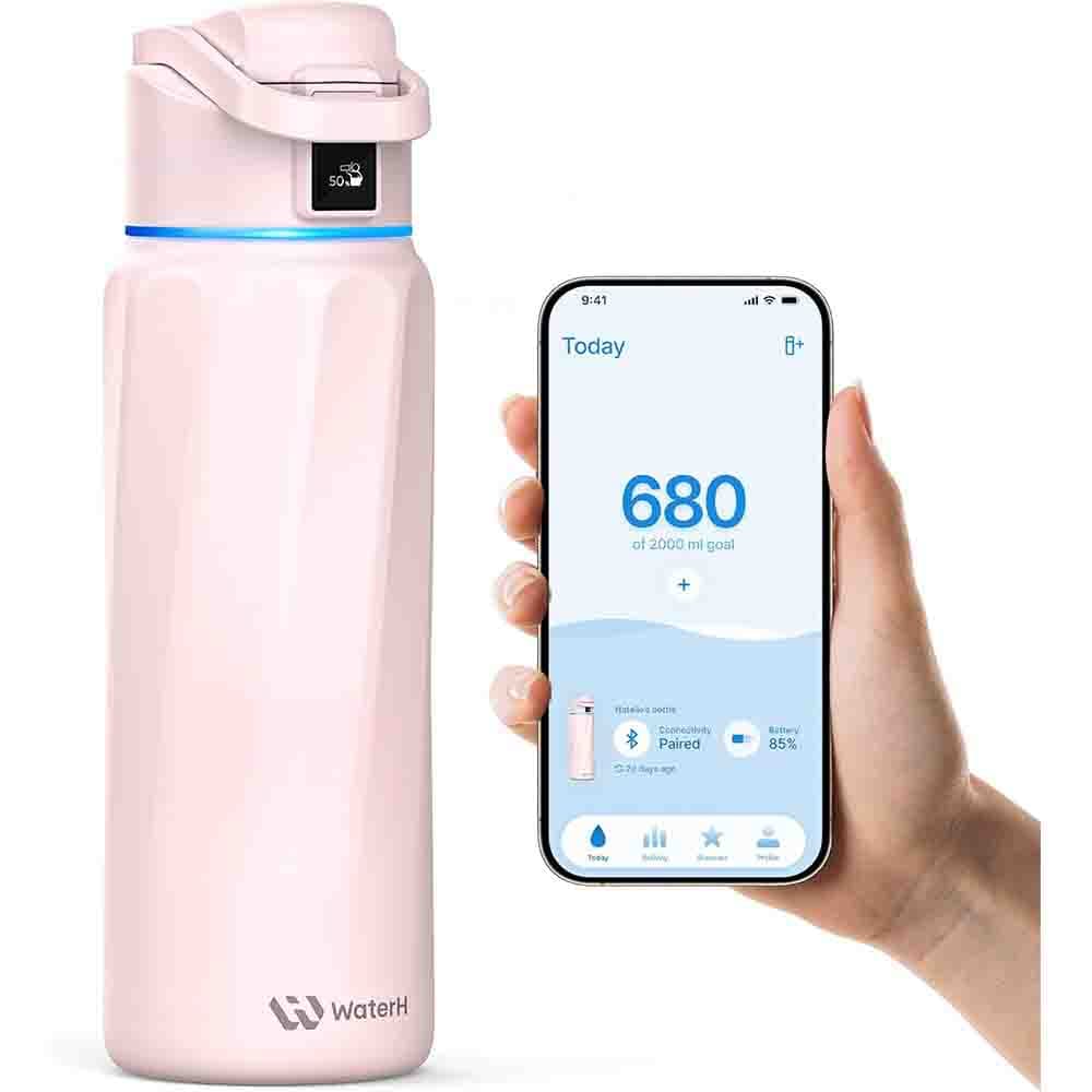 بطری آب هوشمند 1 لیتری WATERH مدل BOOST