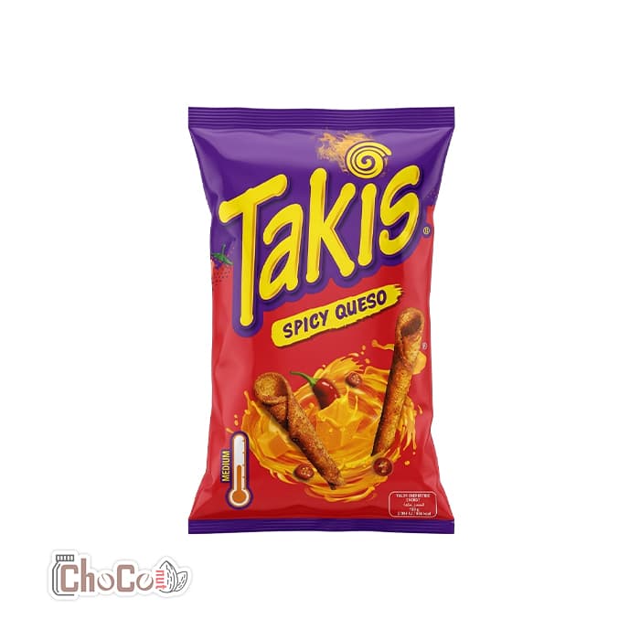 چیپس تاکیز (تاکیس) اسپایسی کوئسو | Takis Spicy Queso